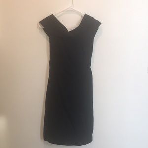 Philosophy Aeffe black back cut out dress size 6